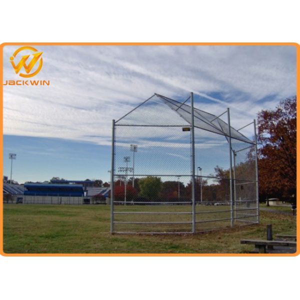 Hot Dipped Galvanized Powder Coated Road Safety Fence , Temporary Barrier Fence