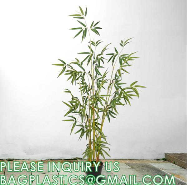 4ft Bamboo Artificial Tree, Faux Bamboo Plant, Real Touch Technology, Artificial Plant, Perfect for Home