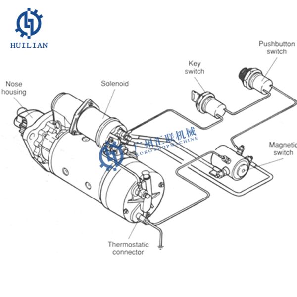 Отключатель 3967251 Автоматический датчик давления масла для дизельного двигателя Cummins 6BT 4BT