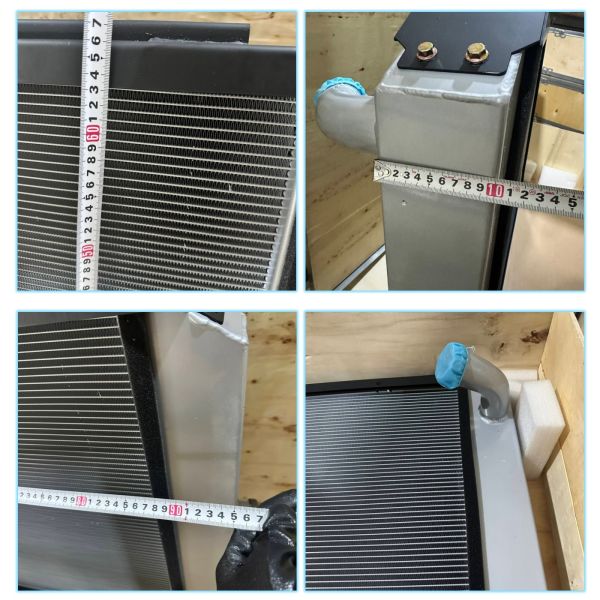 TMY R110-7 Water Radiator For Hyundai Excavator Radiator Replacement Parts 11N3-41010/ 11N3-40021