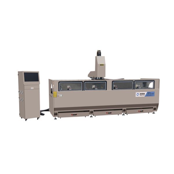 3+1 Axis CNC Drilling Milling Machine Automated Milling Aluminum