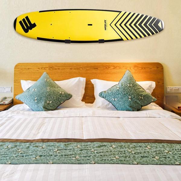 Home and Garage Snowboard Ski Surfboard Storage Rack Space-Saving and Convenient
