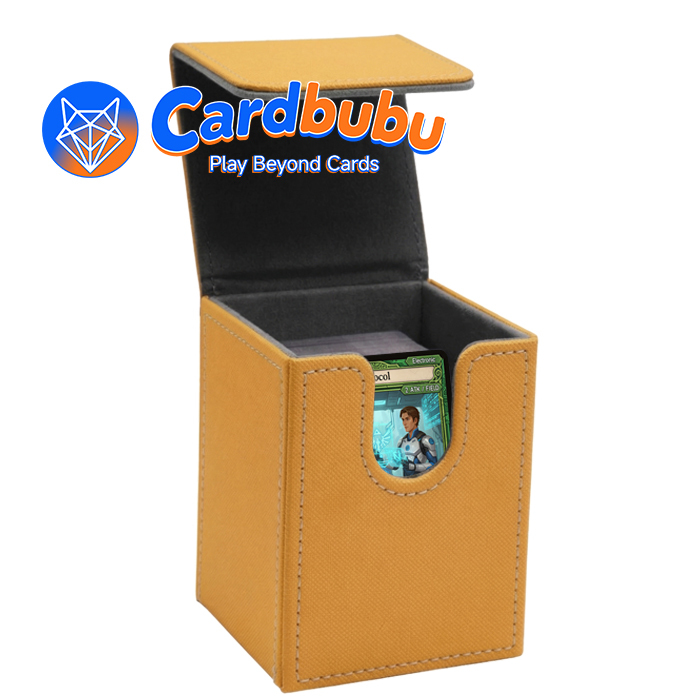 Trading Cards Leather Deck Box Durable Stylish Magnetic Closure For Yu Gi Oh  PokéMon