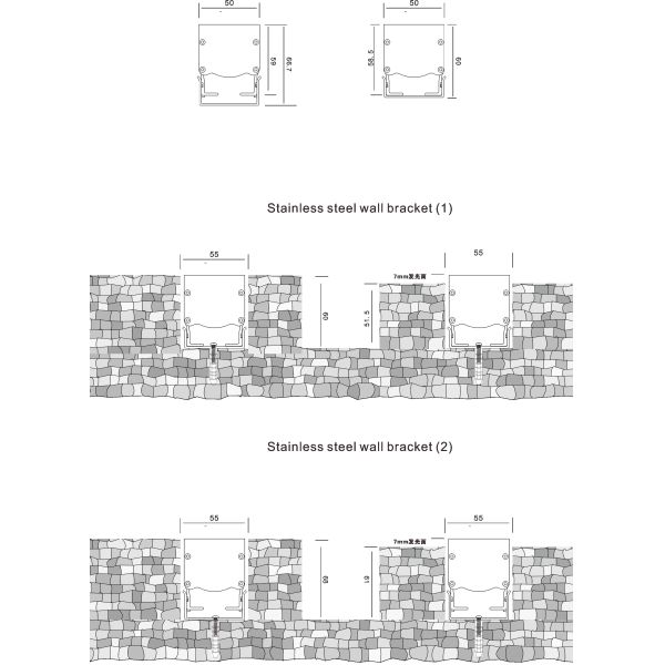 50mm Width LED Contour Light