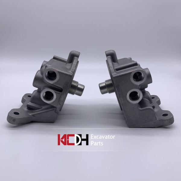 Основание фильтра разделителя воды топлива частей 382-0664 экскаватора  312D 320D2 323D алюминиевое, соответствующее для собрания воздушного фильтра