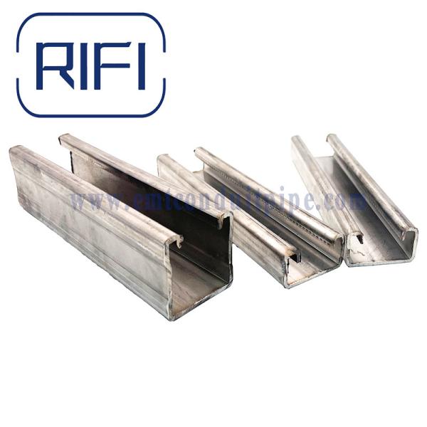 41mm Unistrut Slotted Channel Strut Stainless Steel Back To Back Strut Channel