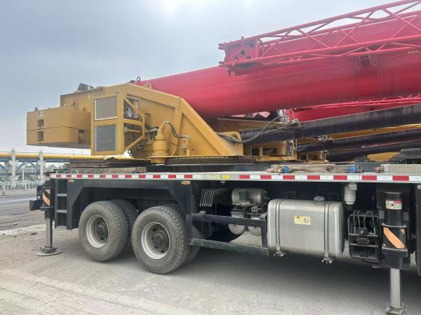 2022 year Sany 55t STC55C-1 with 58.5m main boom, 15.2t counter weight.