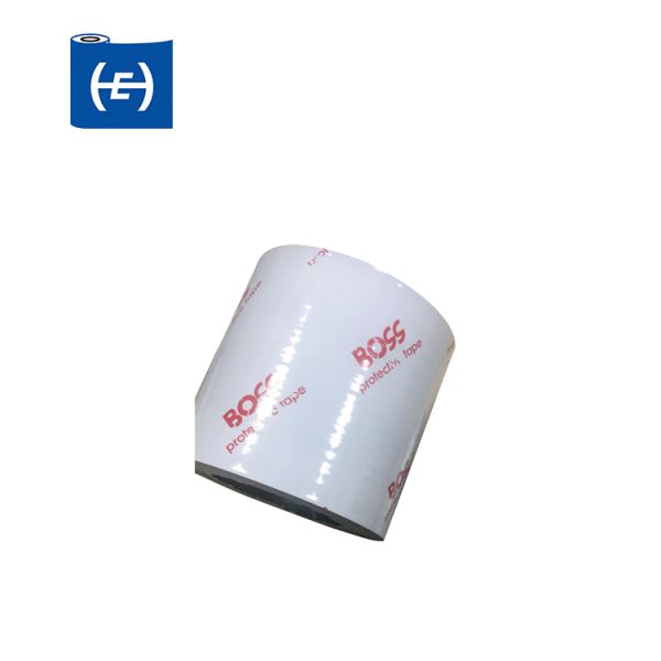 Чёрно-белый ПЭ пластик УПВК ПВХ профили защитная пленка с напечатанным логотипом