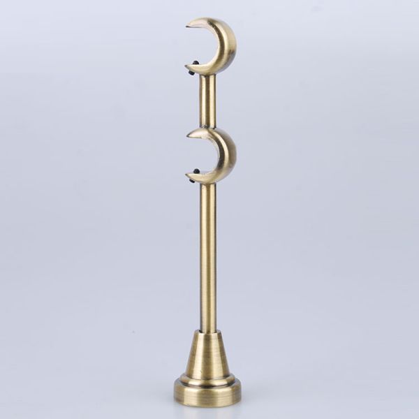 New Design Double Metal Curtain Rod Bracket Wholesale