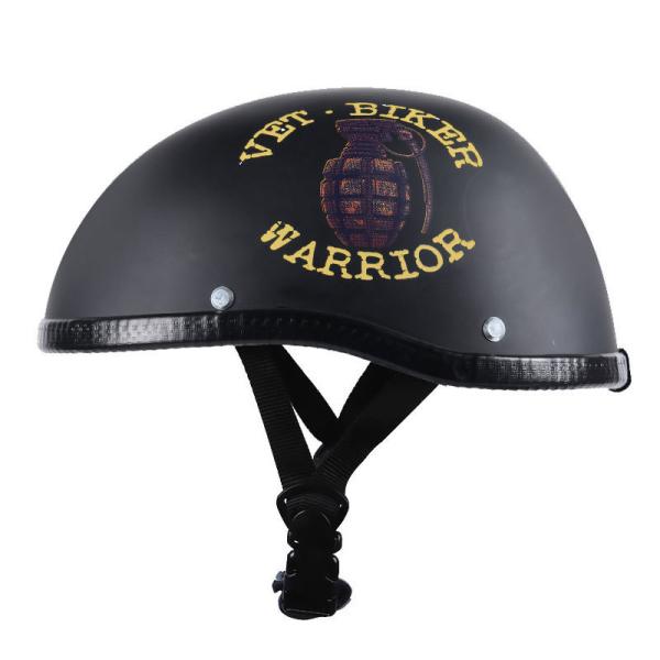 Motorcycle Retro Half Cruise Helmet Prince Motorcycle Helmet Vintage Motorcycle dot helmet M L XL XXL