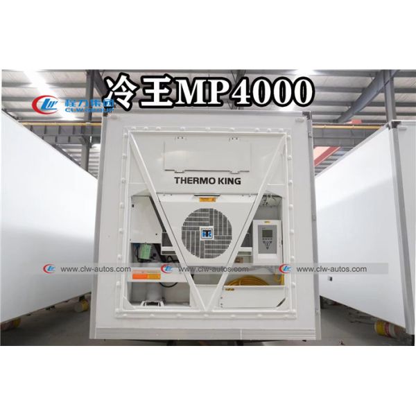FAW 30T Freezer Box Truck With Thermo King MP-4000 Refrigerator