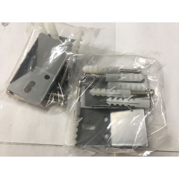 Metal Mounting Urinal Hanging Brackets Stainless Steel Material With Fixing Fitting