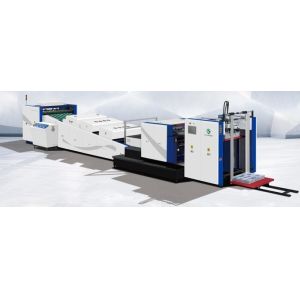 Automatic Anilox Roller Coater Machine with Teflon Belt for 9000 Sheets/Hour UV Spot and Overall Varnishing at ±0.2mm Accuracy