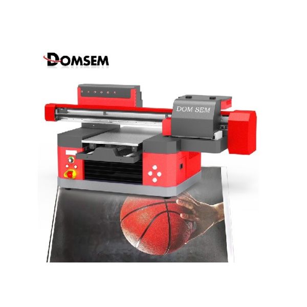 Commercial UV Flatbed Inkjet Printer 300×600 Mm Print Size For Acrylic Pencil Pen Printing