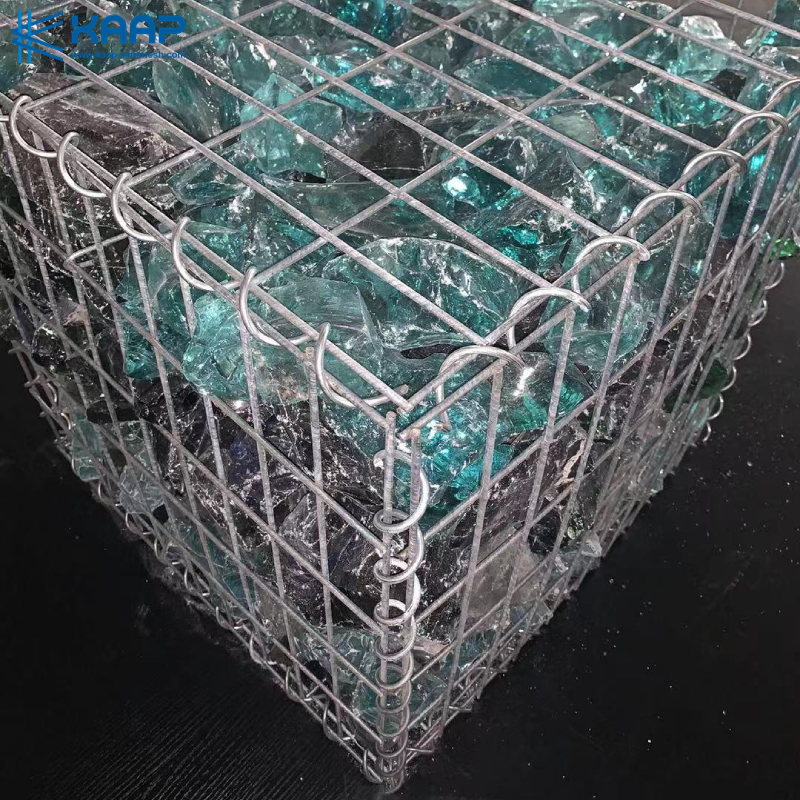 Окунутое горячее гальванизировало сооружение стены Gabion со сваренной усиливая сеткой