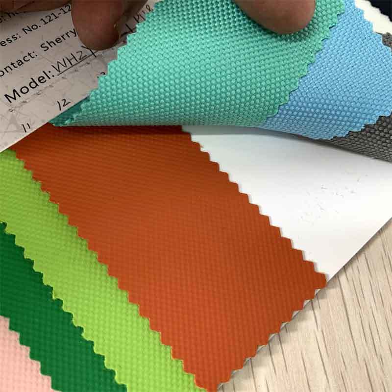 900D rPET Release Paper PU Fabric | Textured Recycled Polyester | Wholesale B2B Supplier