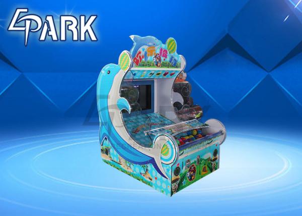 32 Inch Screen Amusement Game Machines Throw Ball / Happy Pitching Redemption Arcade Games