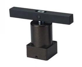 Small Air Powered Swing Clamps , Air Rotary Clamp Arm With Dual Clamps