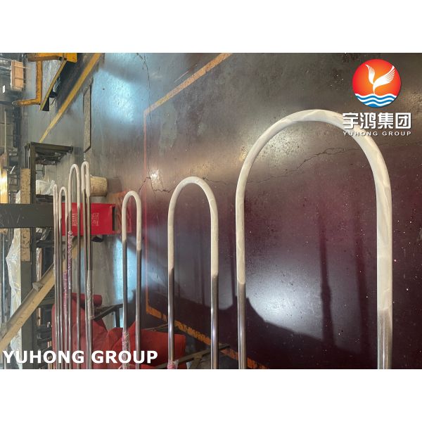ASME SB163 Monel 400 Copper Nickel Alloy Seamless U bend Tube , TEMA Heat Exchanger, Shell and Tube Heat Exchanger Application
