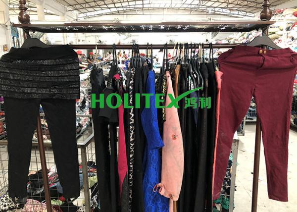 Comfortable Second Hand Womens Clothing South Korean Style Used Ladies Winter Stretch Pants