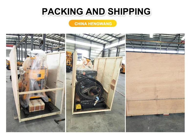 Carbon Steel Water Well Drilling Rig Max Torque 1000Nm small-scale