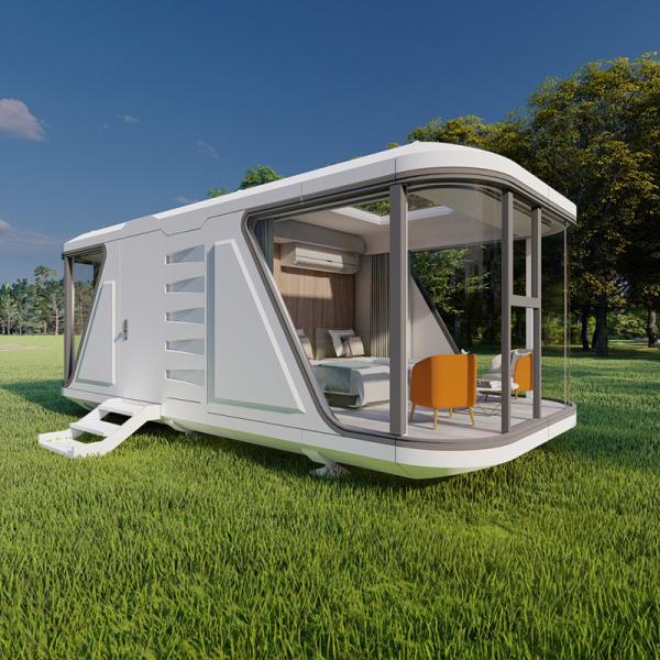 Space Capsule House Advanced Prefabricated Construction for Commercial Facilities in Weifang City