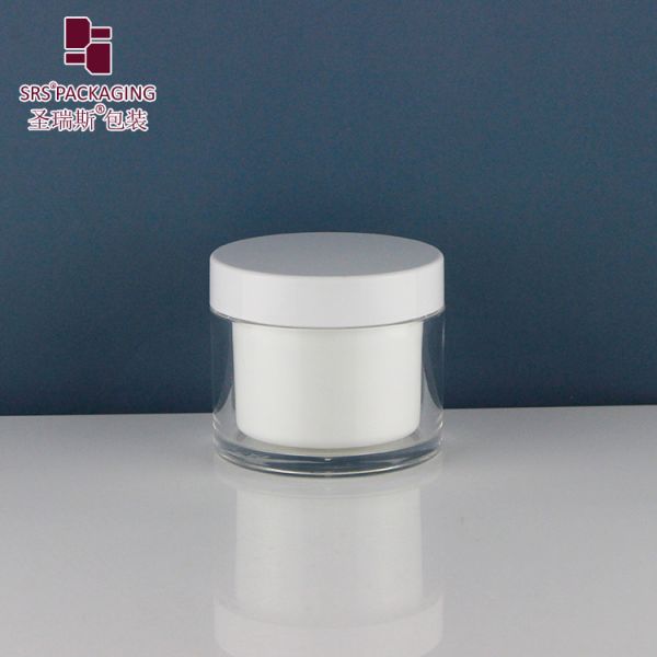 J101 50g 100g 240g Luxury Empty Facial Cream Jar Container Cosmetic Packaging Replaceable