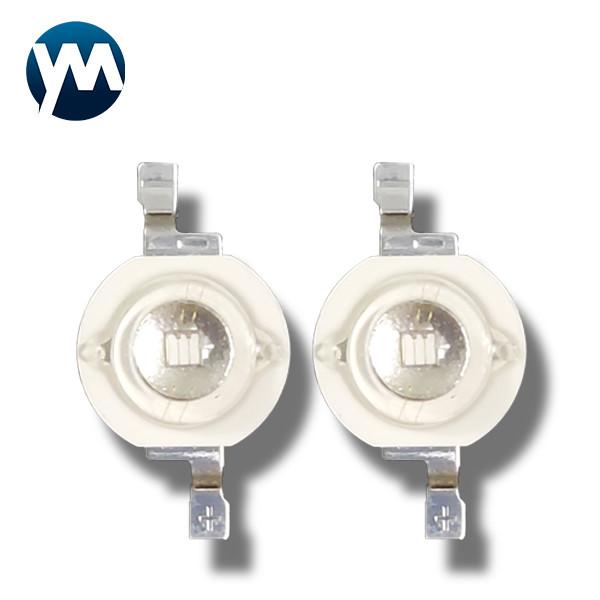 A lâmpada de imitação UV do poder superior do lúmen do diodo emissor de luz SMD 3W perla a cura clara UV