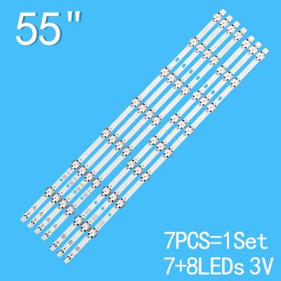 55 Vestel Backlight For SVV550AK7-UHD-7LED-A/ B55U6663DB 55U6763DB 55U5766DB LT-55C760