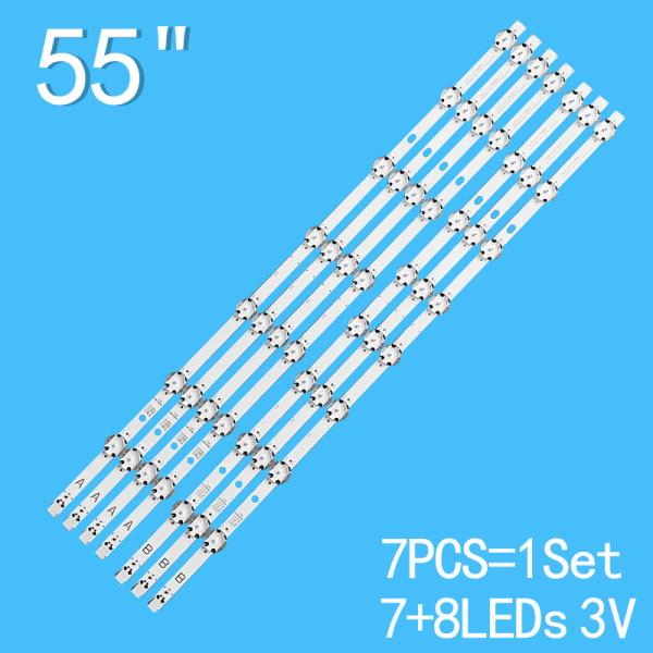 55 Vestel Backlight For SVV550AK7-UHD-7LED-A/ B55U6663DB 55U6763DB 55U5766DB LT-55C760