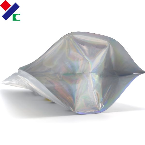 Hang Hole Stand Up Bags , 120 Micron Popcorn Packaging Pouch
