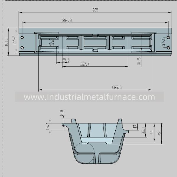 Customized 6 8 10 12 15 20KG  Aluminum Ingot Molds