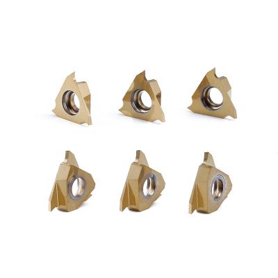 TGF32 GTMH32-E-100R Carbide CNC Grooving Inserts Long Life For CNC Lathe