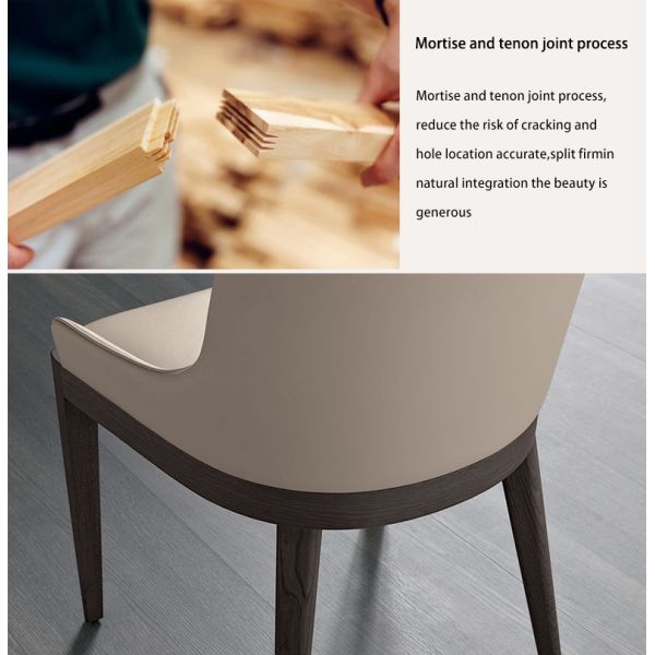 High Back Dining Chairs Ash Solid Designer Restaurant Classic Top Grade Wood Hotel Chair