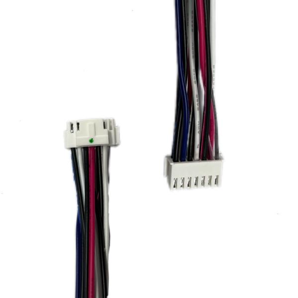 Customizable Speaker Cable With Wires Plastic Housings Terminals Acetate Cloth Heat Shrinkable Tubes LED Wire Harness
