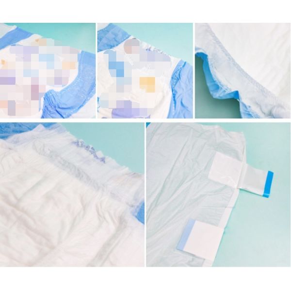 All Size Newborn Magic Tape Adjustable Waist Organic Cotton Diapers