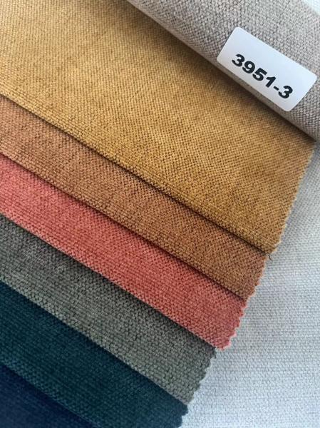 Sofa Custom Polyester Linen Fabric Linen Jacquard Fabric Double Faced