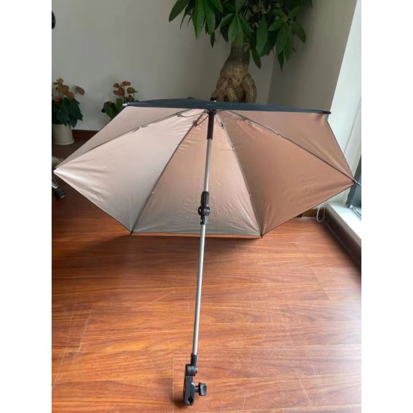 Manual Control Wheelchair Umbrella with UV Sunshade and Agile Supply Chain Customization