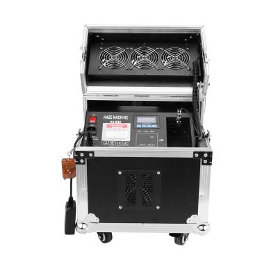 30KG Stage Smoke Machine 600W Haze Machine Dual Heads DMX512 Wireless Remote Control
