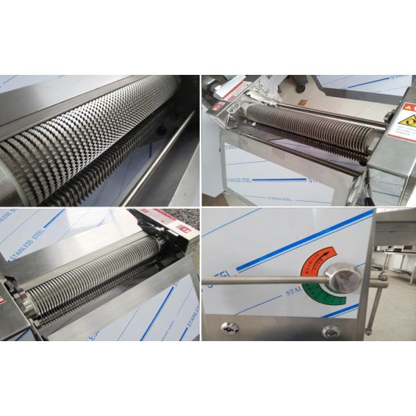 120 KG Meat Cutting Machine Skin Removal Peeling Pork Meat Mincer Grinder