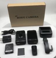 Caméra de poche de police de sécurité, caméra de corps de vision nocturne d'IR angle de 140 degrés
