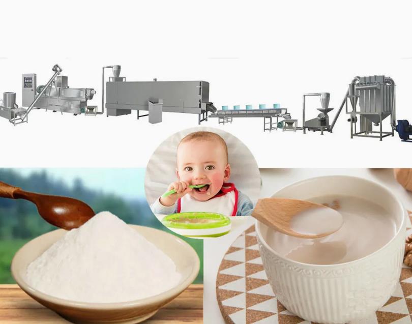 Nutritional Powder Processing Line / baby food maker machine with CE Standard