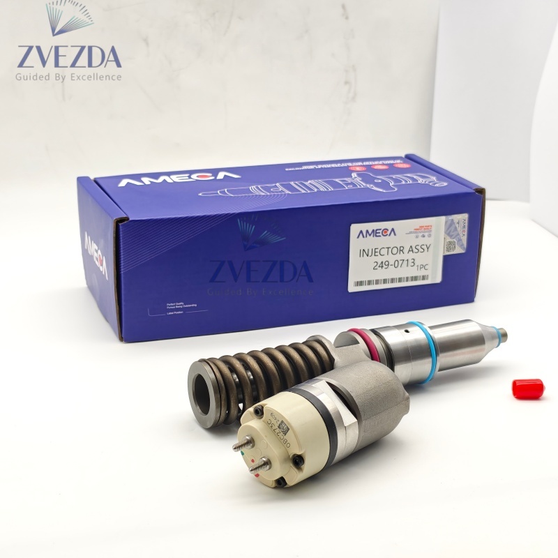 Common Rail Excavator Injector Replacement OE 249-0713 For C11 C13 Diesel Engine