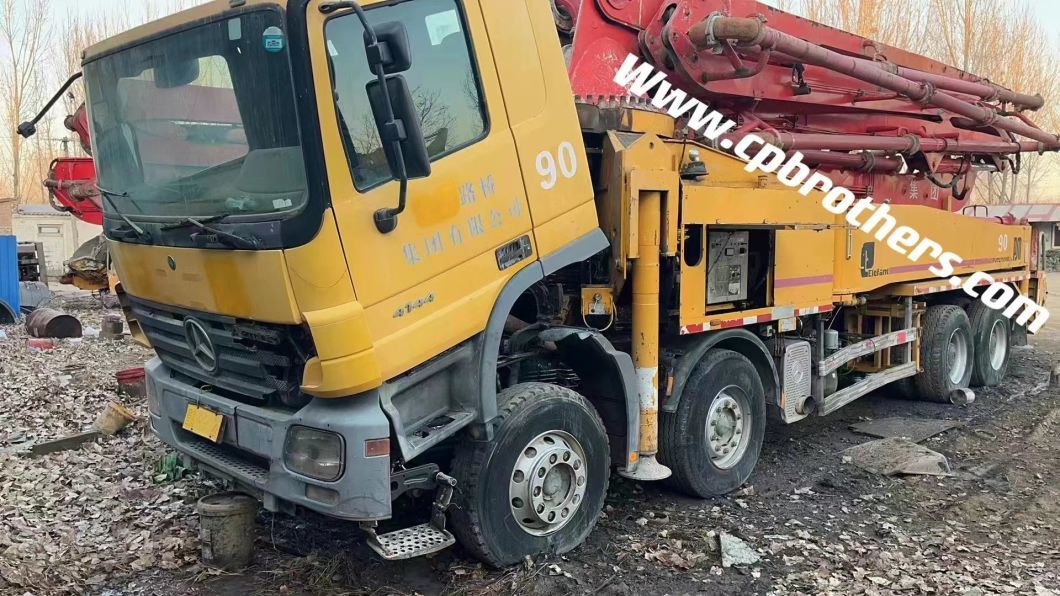 2006 Putzmeister 46m Под стабильной работой Бетонный насос с вибрирующей амплитудой 2,6 мм