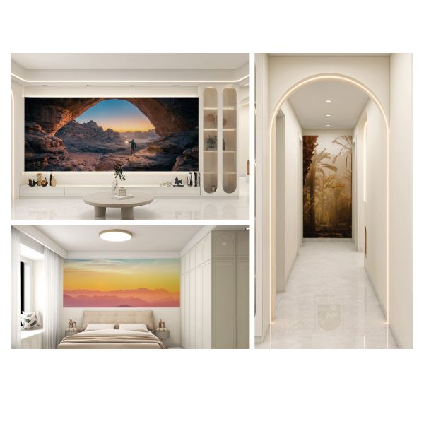 Indoor And Outdoor Wall Mount 3D Printer For Metal Paper Wood And Ceramic Tiles