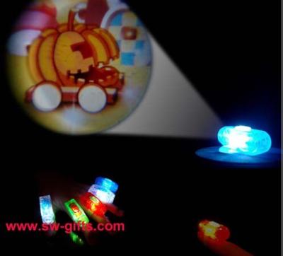Projection Finger Lights Cartoon Patterns Projector Lamps Mini Flashlight Projection Lamp