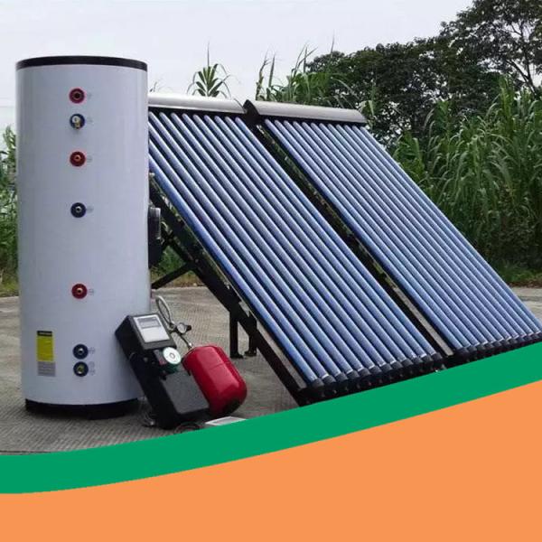 250L High Pressure Solar Geyser Red Copper Heat Pipe Solar Collector