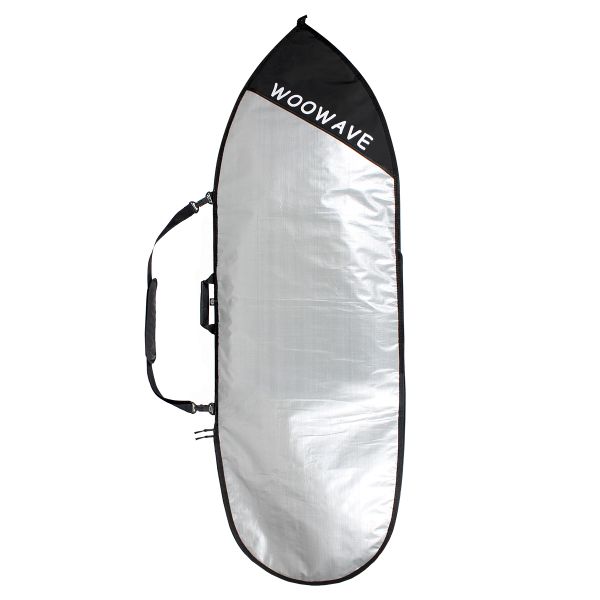 Ocean Waters Surfboard Bag Cover Fits Six-Foot Boards with Fins and Keeps Them Safe