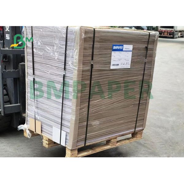 tablero blanco bilateral de 1400gsm Claycoated para el empaquetado de consumidor laminado