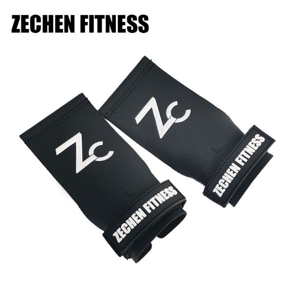 Black Victory Stealth Grips Diamond Microfiber Leather 2Mm Gymnastics Wrist Guards For Bars